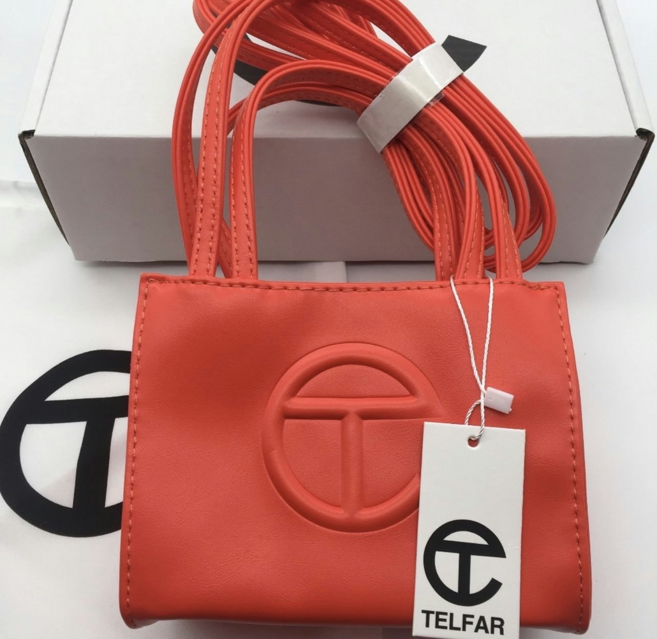 Fake telfar bag sale